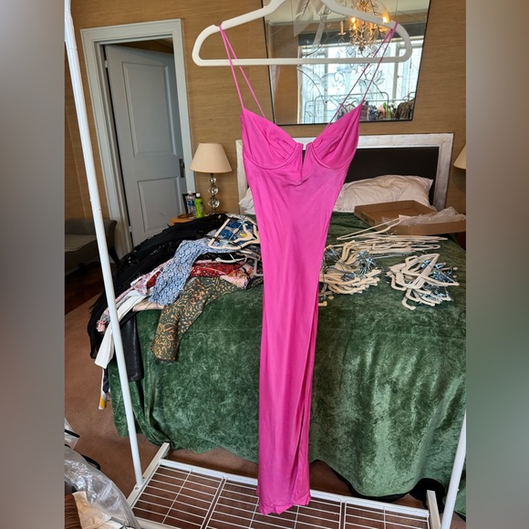 Sun Becomes Her Pink Dress - Picture 1 of 4